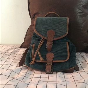 American vintage AmandaSmith leather mini backpack